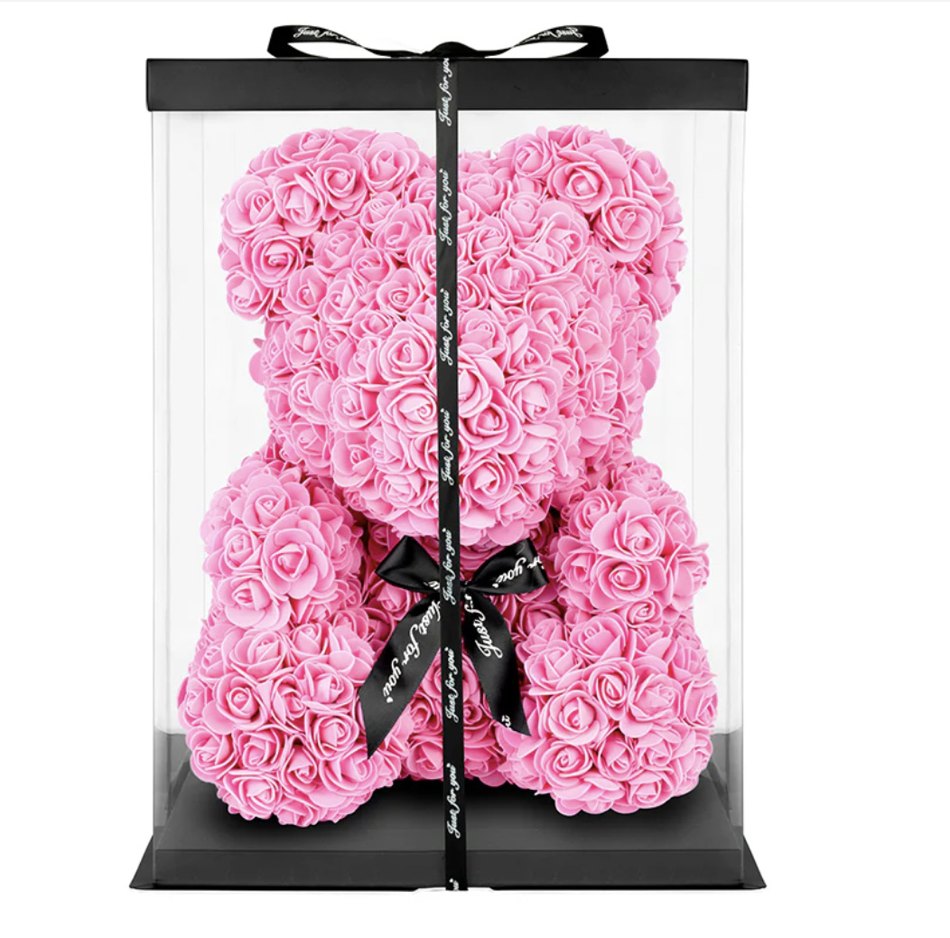 Pink Rose Bear