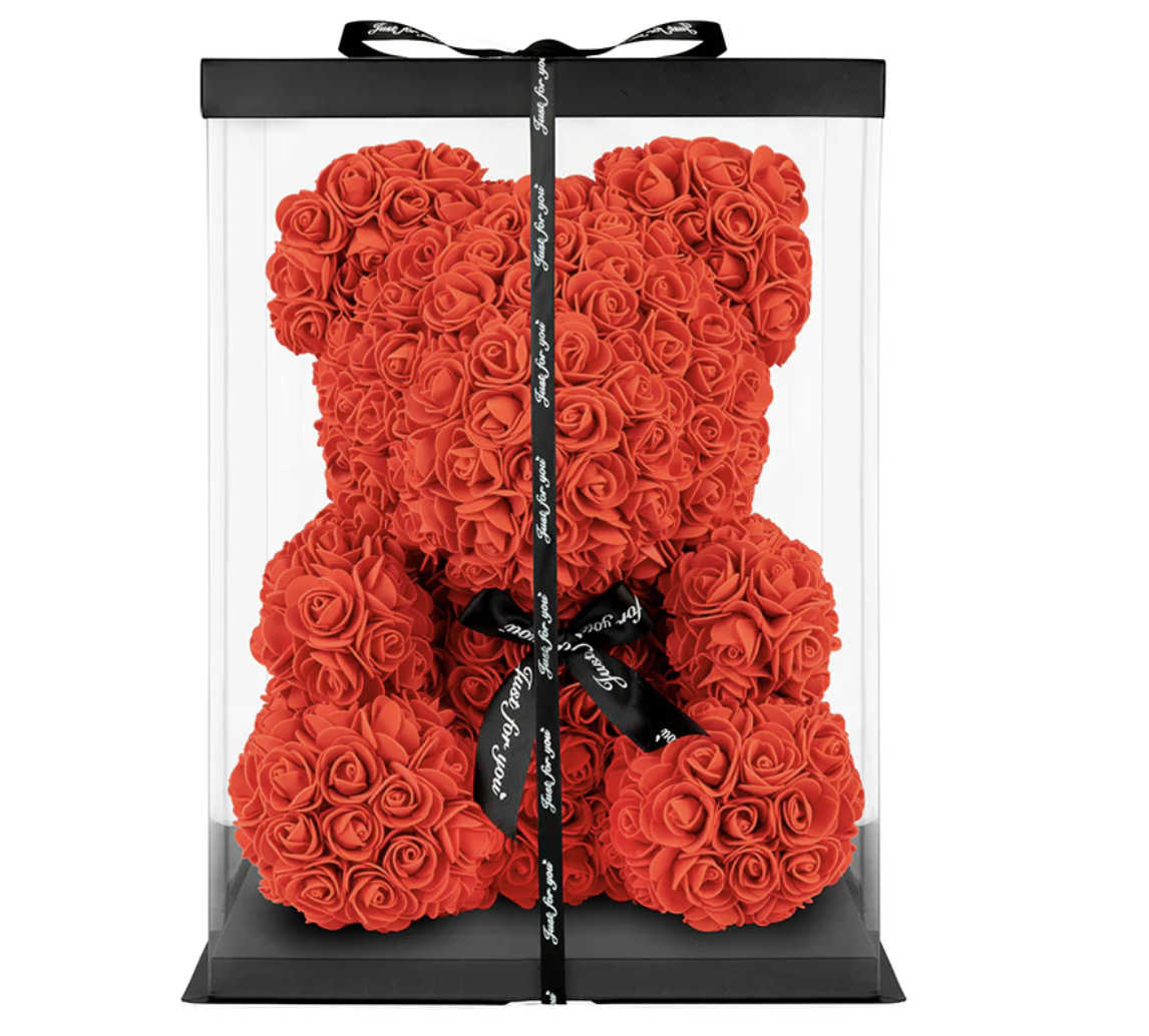 Red Rose Bear